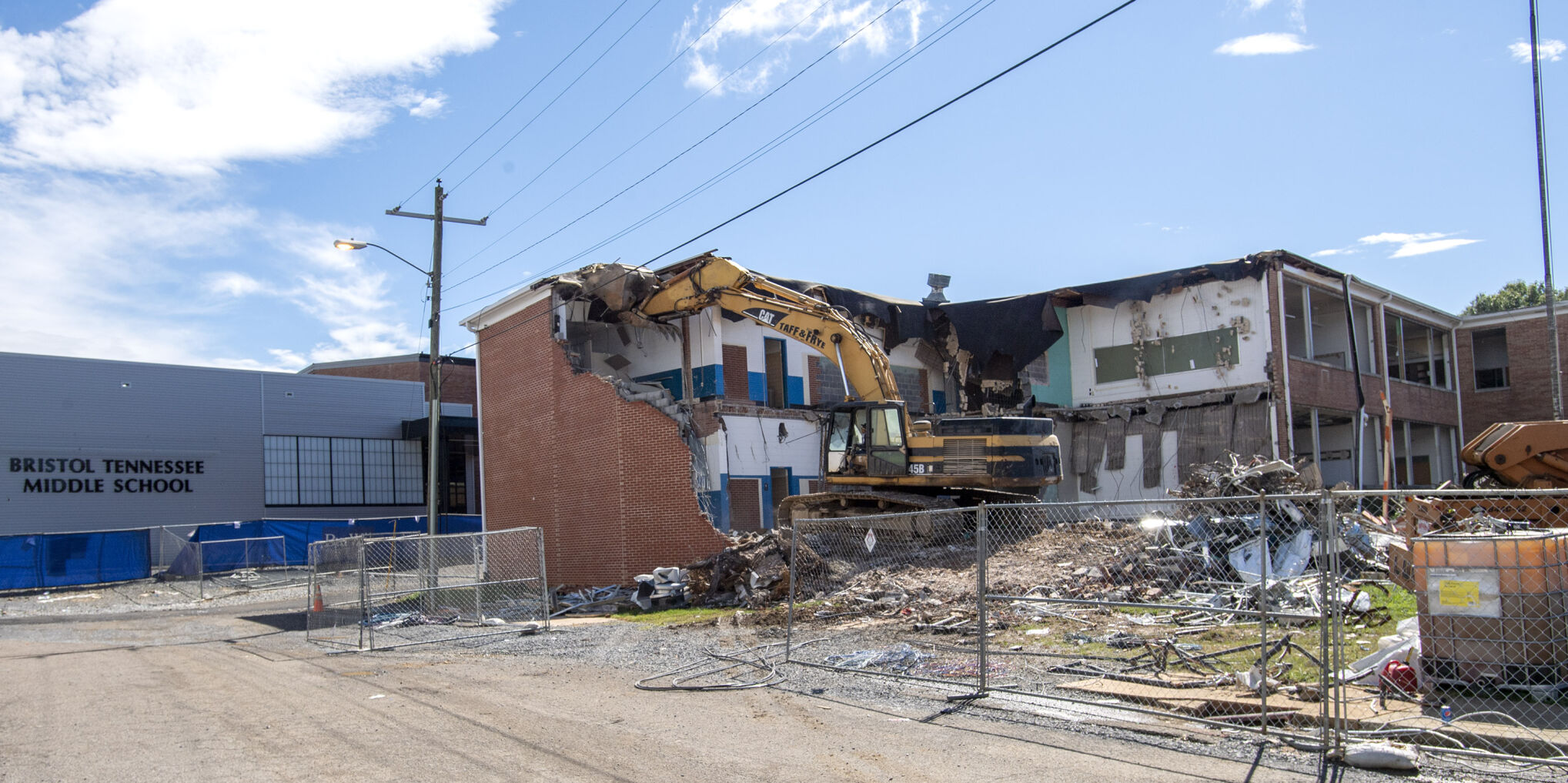 Vance Middle School Demolition 01